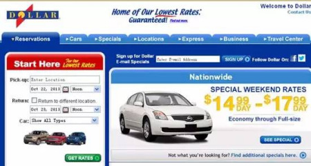 這是一家美國本土的租車公司，其特點為價格低廉同時也能提供非常不錯的服務