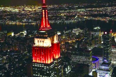  《華彩中國》點亮帝國大廈