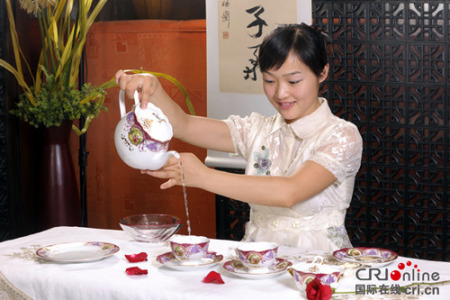 法國茶席：西子玫瑰