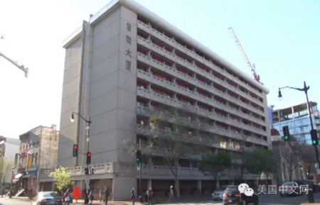 中國(guó)城的另一地標(biāo)華樂(lè)大廈。（美國(guó)中文網(wǎng)）