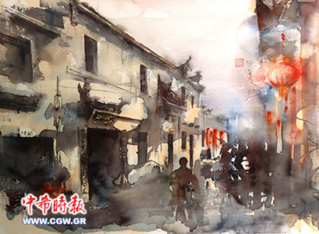 瓦蓋里斯作品《中國(guó)民居》（希臘《中希時(shí)報(bào)》）