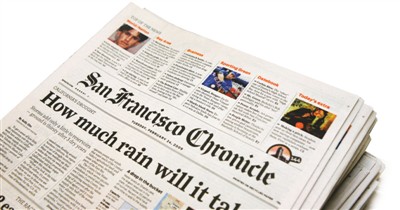 圖為方李邦琴曾經(jīng)收購的《舊金山觀察家報(bào)》。資料圖