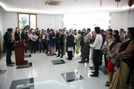 開幕式現(xiàn)場(chǎng)。