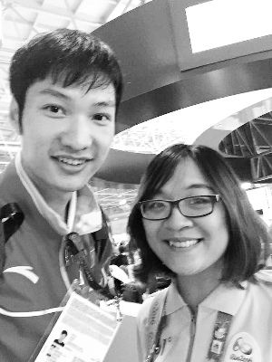 陳韻 北京外國(guó)語(yǔ)大學(xué)葡萄牙語(yǔ)專業(yè)學(xué)生 工作內(nèi)容 負(fù)責(zé)運(yùn)動(dòng)員、官員和媒體的接機(jī)送機(jī)工作。 