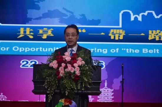 中國(guó)海外交流協(xié)會(huì)聯(lián)絡(luò)部副部長(zhǎng)朱柳勉勵(lì)海外華裔青年一代，多與祖(籍)國(guó)聯(lián)系，擔(dān)當(dāng)“民間大使”，讓海外華社和當(dāng)?shù)孛癖姼玫馗兄袊?guó)，拉近感情，傳播中國(guó)好聲音，講述中國(guó)好故事，從而促進(jìn)中國(guó)與所在國(guó)之間的民間友好。