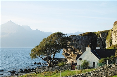 埃爾戈爾村海邊的房子。