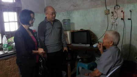 廣東韶關(guān)市僑聯(lián)走訪慰問轄區(qū)老歸僑