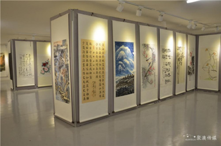 部分作品展。(澳洲聚澳國(guó)際傳媒集團(tuán) 資料圖)