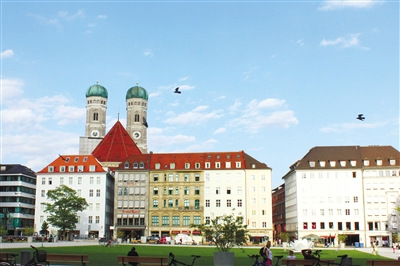 慕尼黑市景。