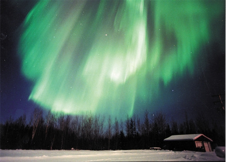 加拿大麥克默瑞堡北極光