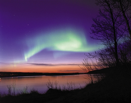加拿大艾伯塔的極光之旅