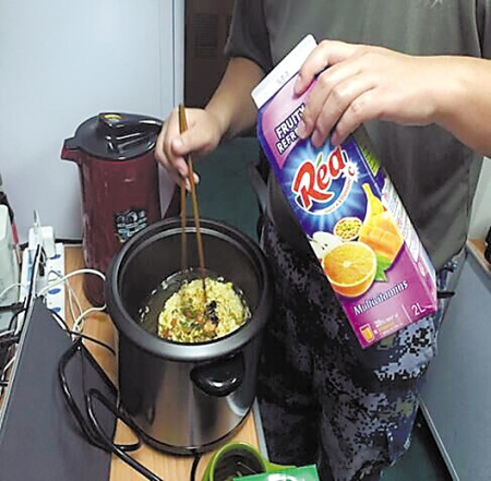 果汁煮面 果汁煮面