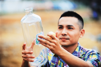 收集氣體。