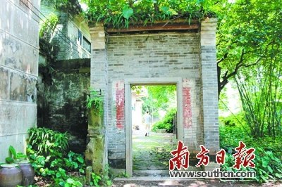 司前鎮(zhèn)的大園坊為電影演員林楚楚故居，現(xiàn)在由其親屬管理。資料圖片