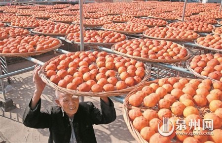 柿餅是不少村民全年的主要經(jīng)濟來源