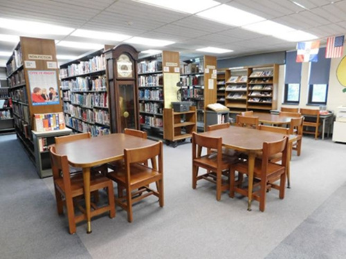 軍校圖書館。(美國《世界日報(bào)》/紐約軍校提供)