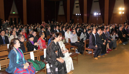 現(xiàn)場(chǎng)觀眾。(日本《中文導(dǎo)報(bào)》資料圖)