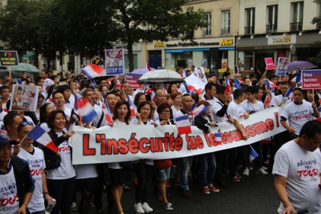 年青一代是這次游行的主力。(法國《歐洲時報》)