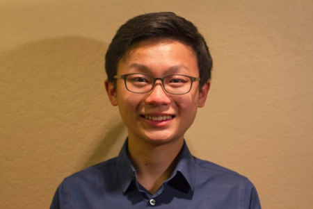 2Regeneron STS學(xué)者陳玉航。(美國(guó)《世界日?qǐng)?bào)》/學(xué)生提供)