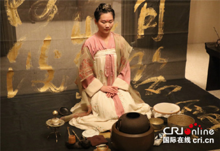 古韻十足的茶道表演 古韻十足的茶道表演