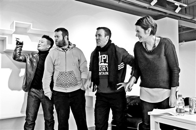 外國人學東北話活動 攝影/郭懷毅 外國人學東北話活動 攝影/郭懷毅