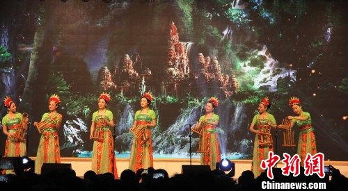 印尼器樂(lè)舞蹈。林永傳 攝