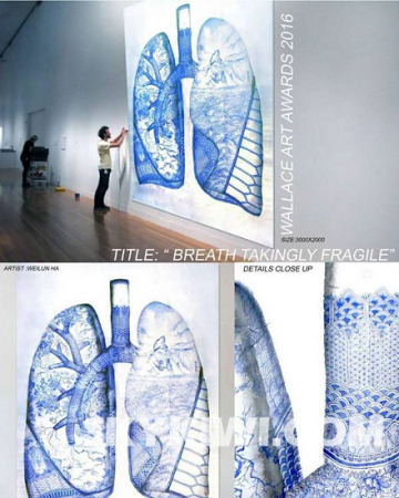 梁偉倫獲獎作品。（新西蘭天維網(wǎng)圖片）