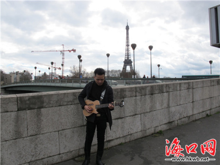 唱醉法國(guó)埃菲爾鐵塔的“小海南刺青”。
