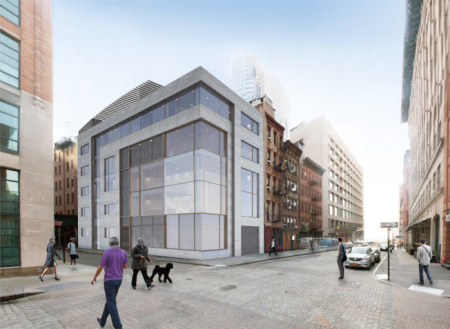 林瓔負責(zé)的曼哈頓翠貝卡一家庭豪宅設(shè)計圖