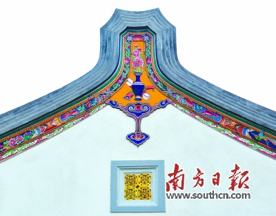 “大張屋”獨具特色的屋頂。 何森垚 攝