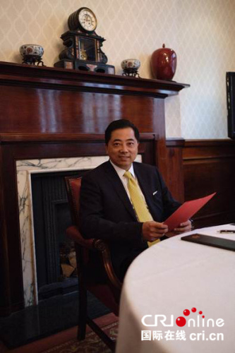 在英企業(yè)家高翔(高翔供圖)