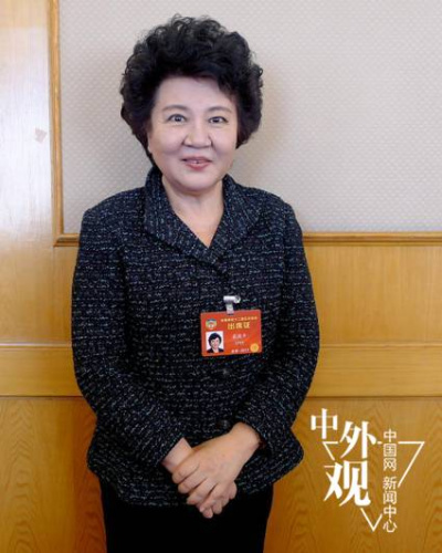 國務院僑務辦公室主任裘援平接受中國網記者專訪。中國網 李智/攝