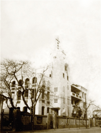 解放后的?？诤ｊP辦公樓。