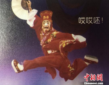 方展榮在《鬧釵》中的精彩表演。受訪者提供