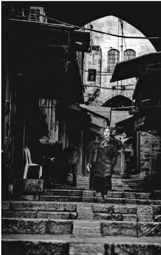 耶路撒冷老城街頭。