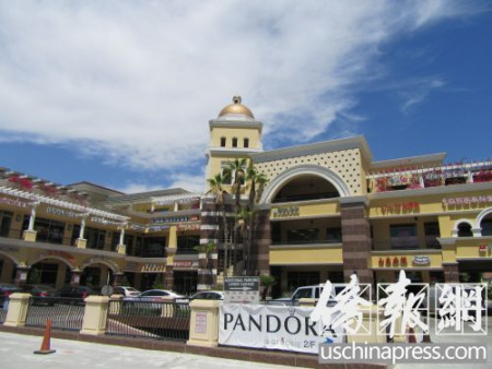 華人新高端餐廳進(jìn)入圣蓋博市。（美國(guó)《僑報(bào)》/翁羽 攝）