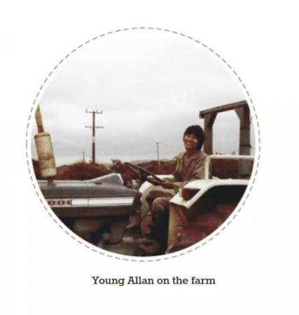 農(nóng)場上年輕的Allan（新西蘭先驅報中文網(wǎng)）