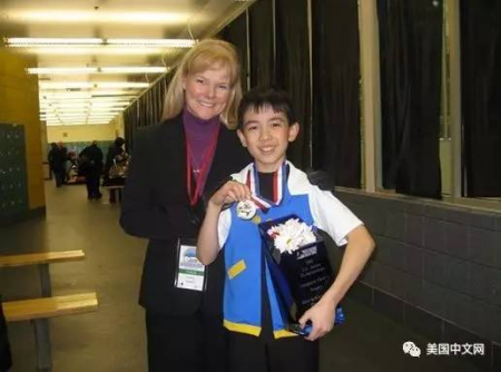 周知方在2011年就取得全國冠軍。（美國中文網(wǎng)微信公眾號）