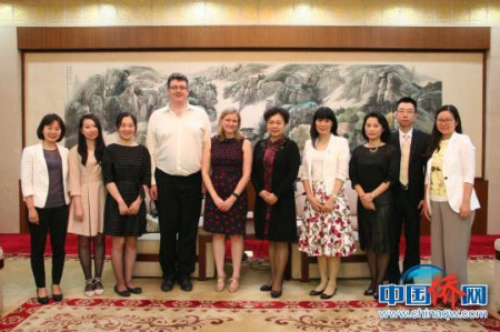 合影。劉著之 攝