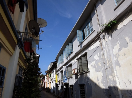 馬來(lái)西亞古晉大井巷。