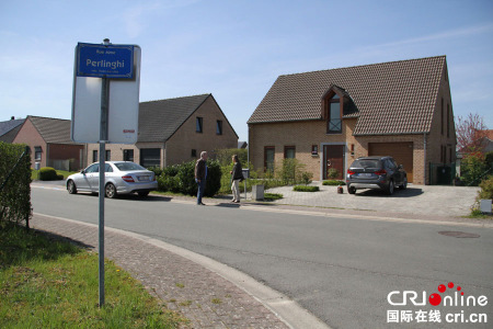 以錢秀玲名字命名的街道（圖片來源于國際在線）