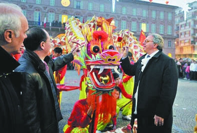 智利“歡樂春節(jié)”活動現(xiàn)場 。(資料圖片)