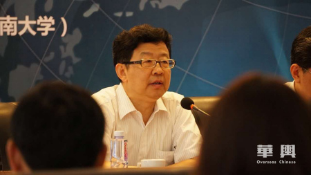 國務(wù)院僑辦宣傳司許玉明司長。