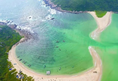 生態(tài)優(yōu)美大洲島。