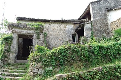 全國“三普”登錄點——澤雅鎮(zhèn)吳坑村吳金松民居。