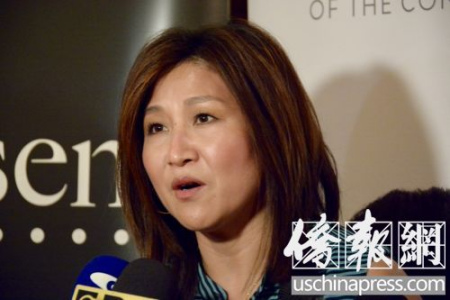 尼爾森亞太裔美國人外部顧問委員會成員尼娜宋(Nina Song)。(美國《僑報》/夏嘉 攝)