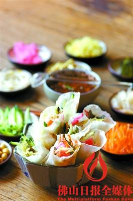 貴州傳統(tǒng)美食絲娃娃。