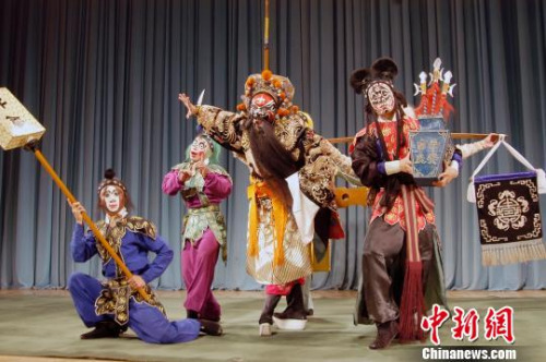 “小昆班”的演員 中國昆劇古琴研究會供圖 攝