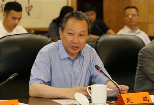 江蘇省人大常委會副主任趙鵬主持會議 江蘇省人大常委會副主任趙鵬主持會議