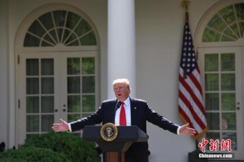 美國總統(tǒng)特朗普(資料圖) 美國總統(tǒng)特朗普(資料圖)